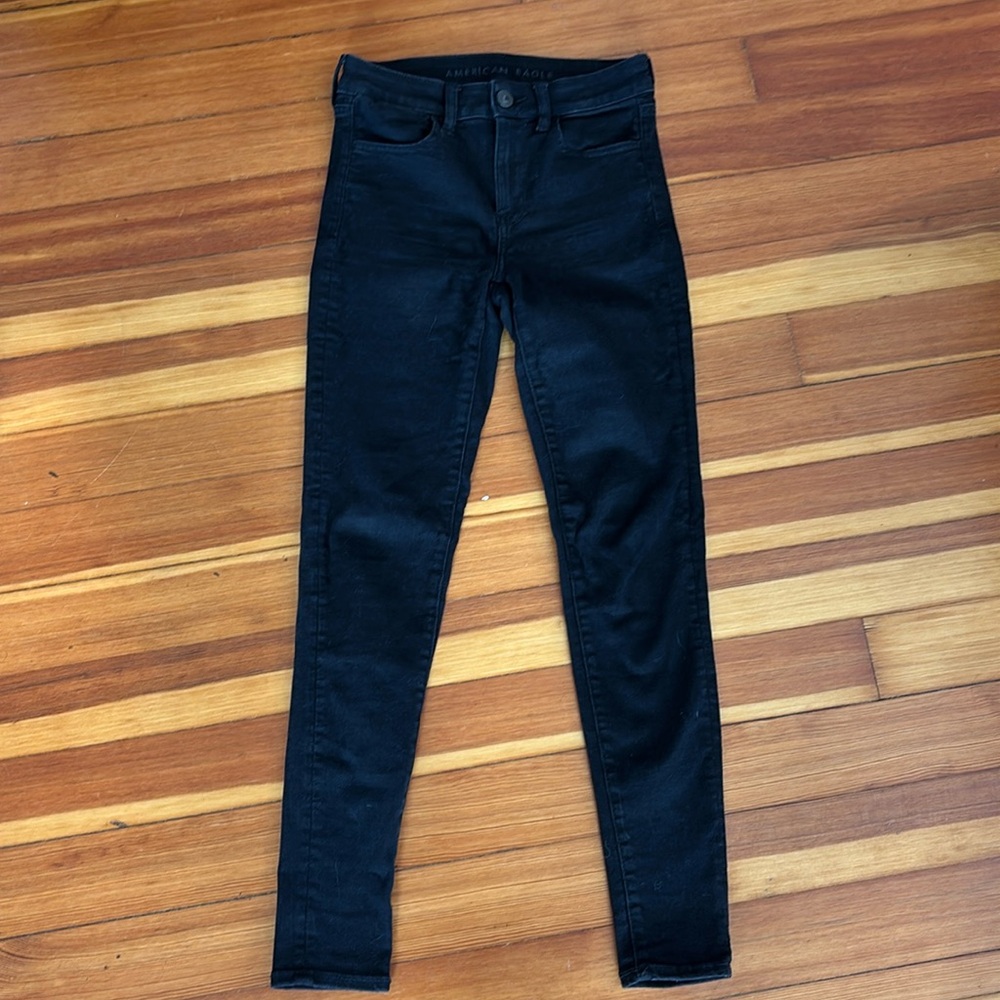 American Eagle Black Skinny Jeans